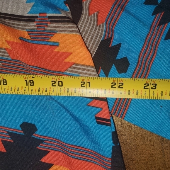 Aztec Print Cardigan Top Long Sleeve - Picture 10 of 12